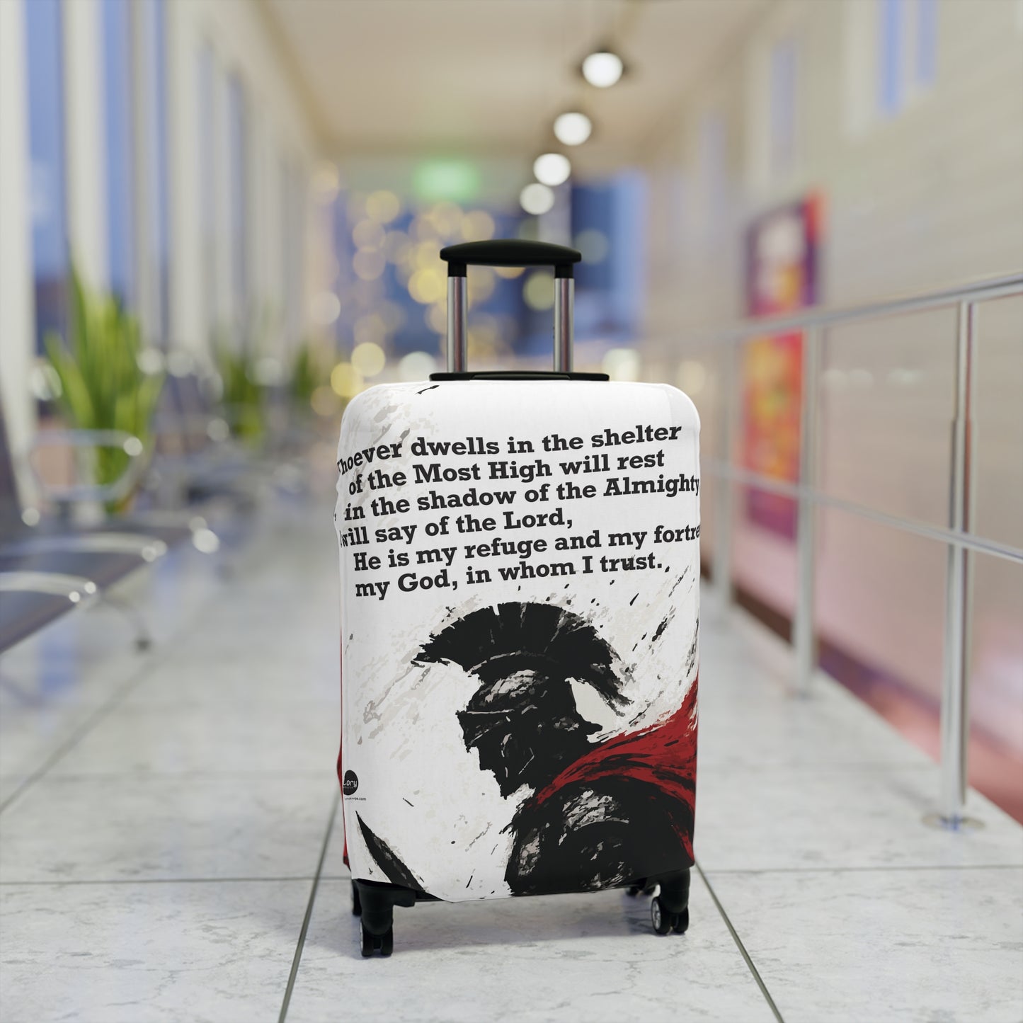 Psalm 91 Luggage Cover