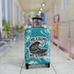 Calmed Storms Luggage Cover - Ocean theme