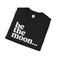 Be the Moon Unisex Cotton Crew Tee