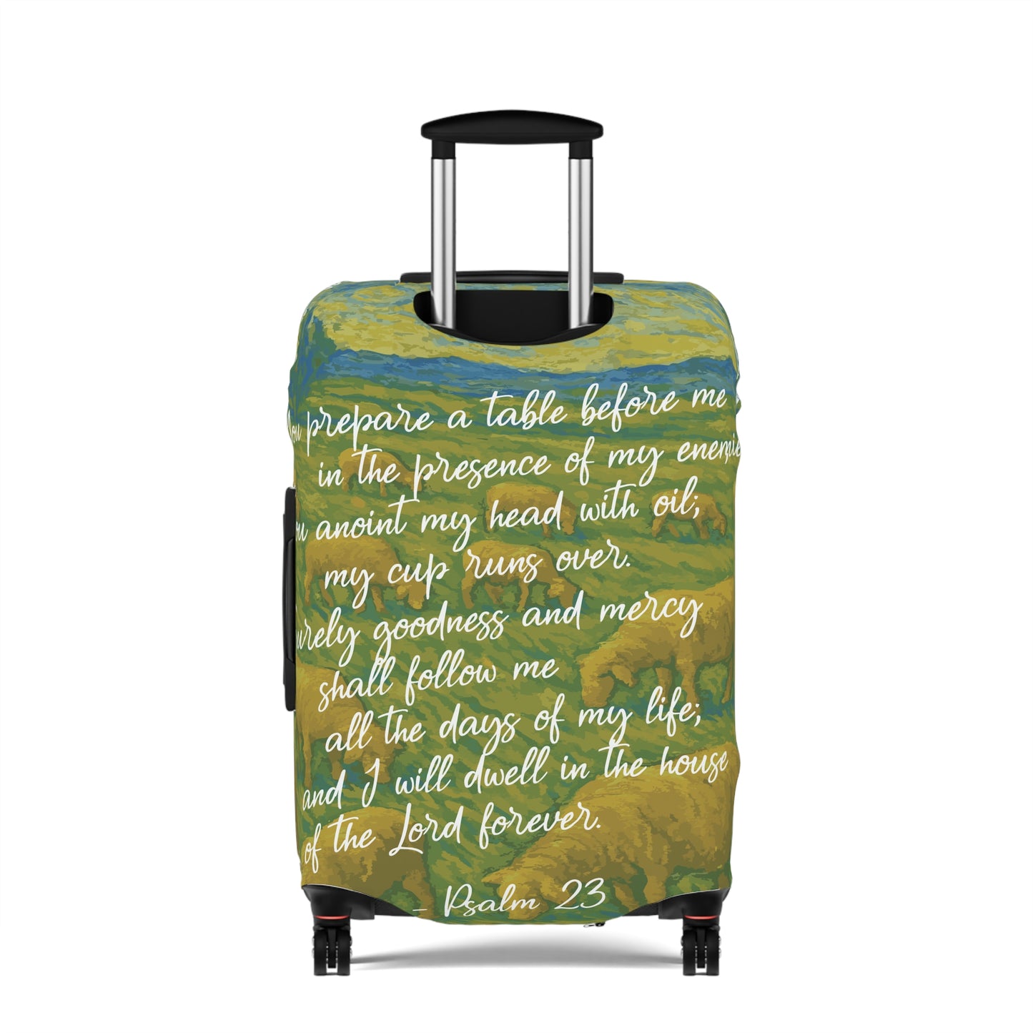 Psalm 23 Luggage Cover