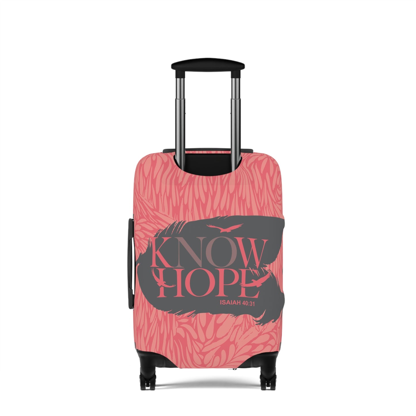 Know Hope Luggage Cover