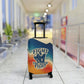 Fight Good Fight Luggage Cover - Retro