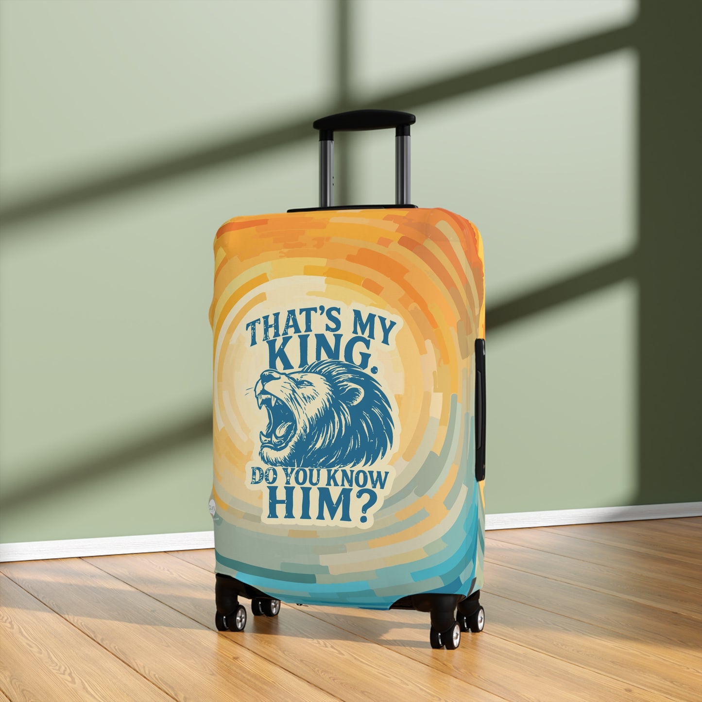 That's My King Luggage Cover - Sunrise theme