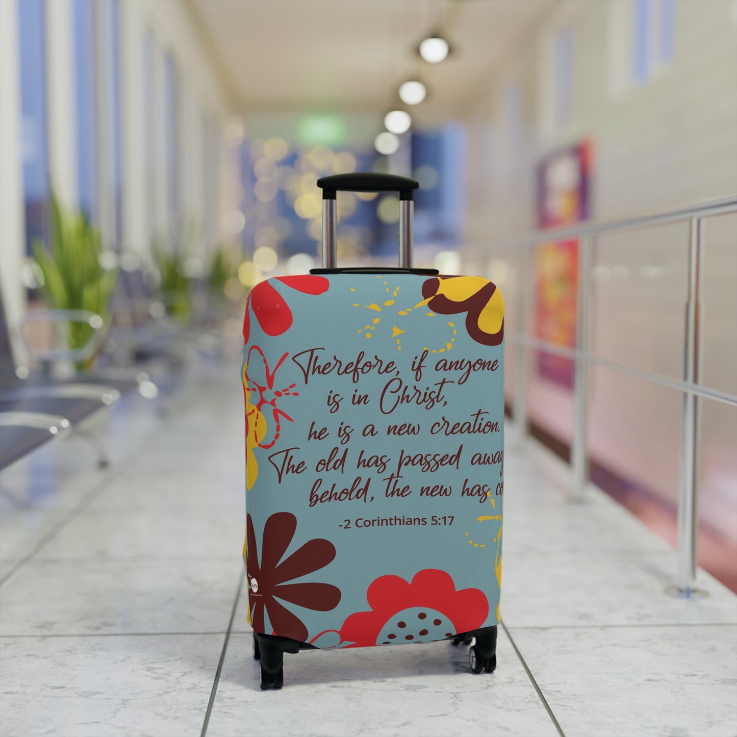 The New Has Come Luggage Cover