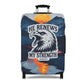 Fire Eagle Luggage Cover - Mountain sunset theme