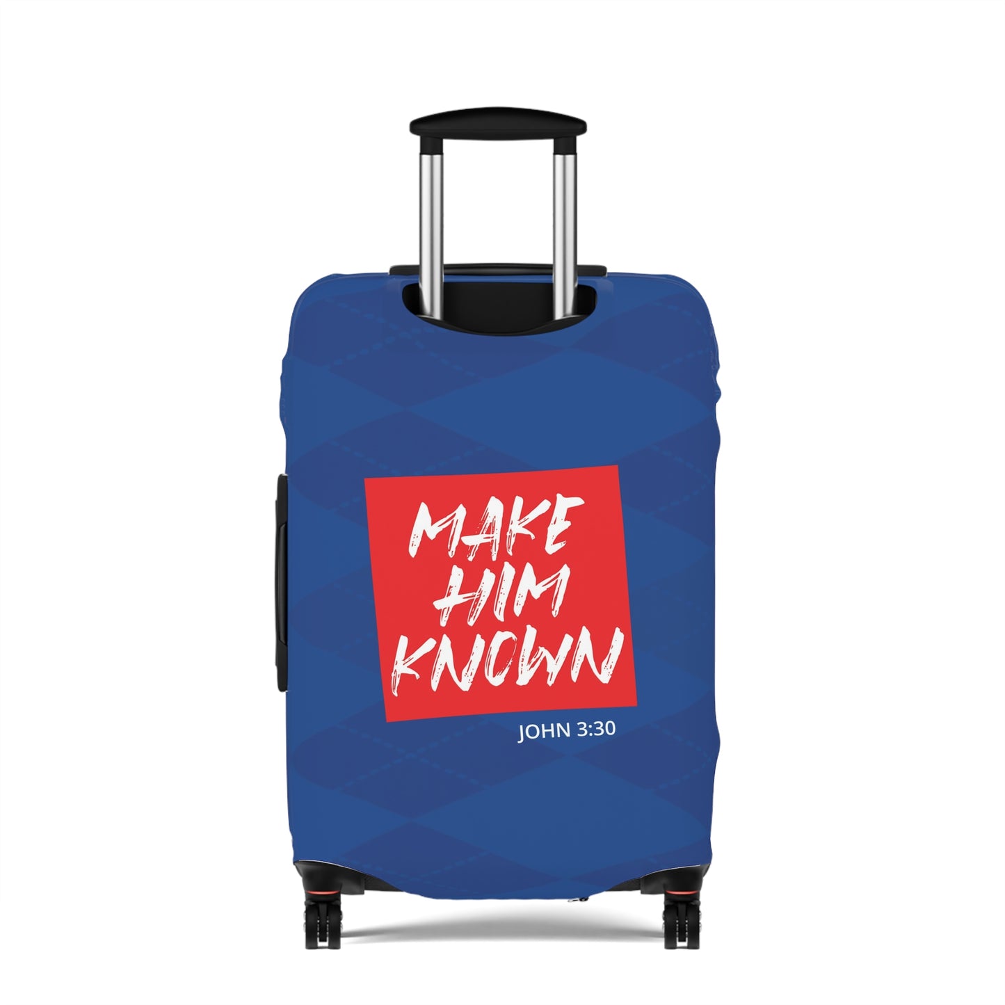 Make Him Known Luggage Cover