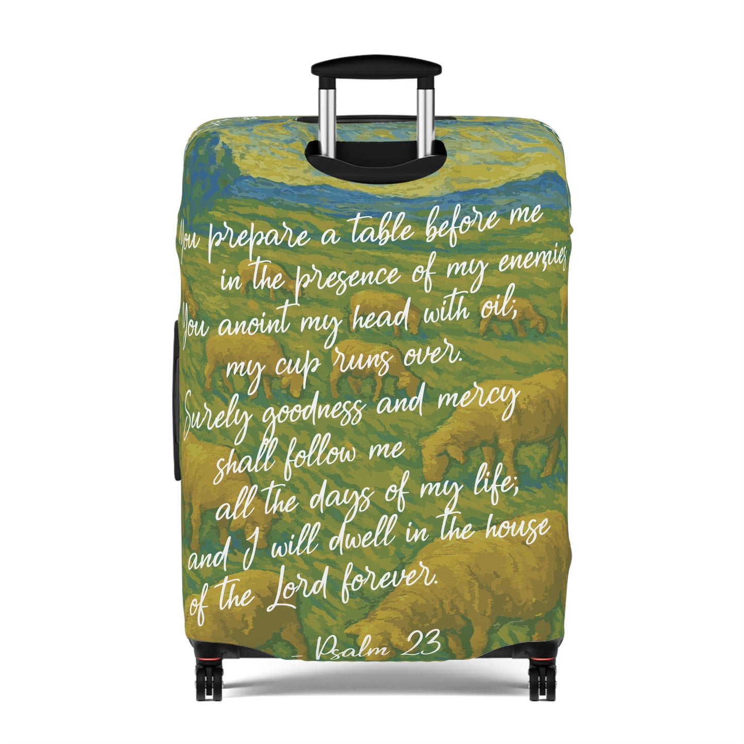 Psalm 23 Luggage Cover