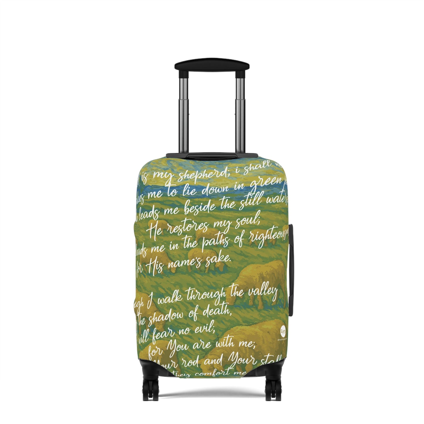Psalm 23 Luggage Cover