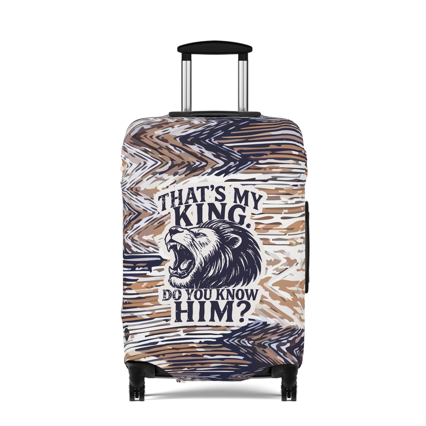 That's My King Luggage Cover - Tribal theme
