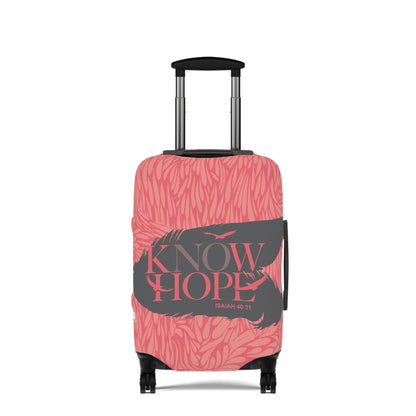 Know Hope Luggage Cover
