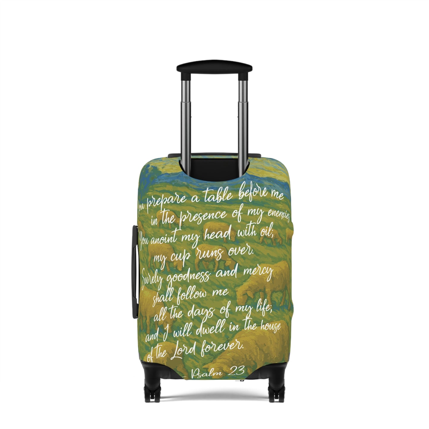 Psalm 23 Luggage Cover