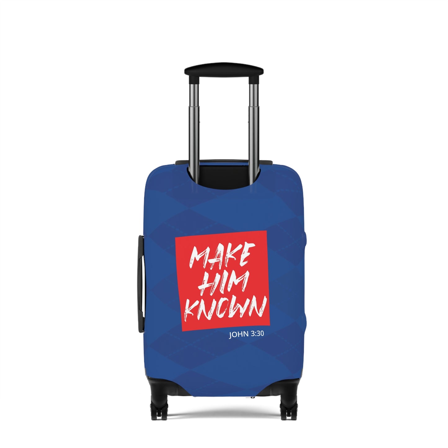 Make Him Known Luggage Cover