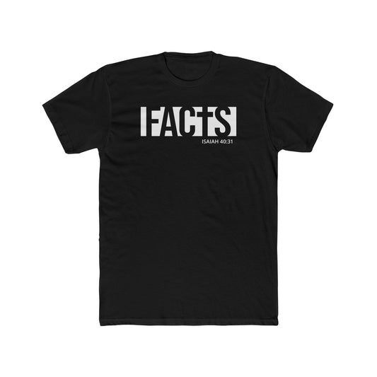 FACTS Unisex Crew Tee White