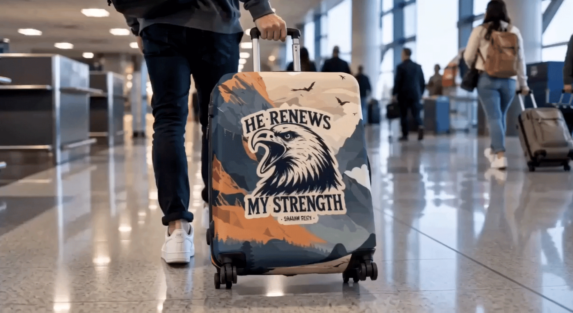 Load video: Glory shirts luggage covers are here!