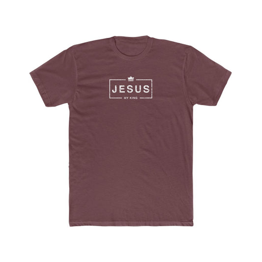 Jesus My King Cotton Short Sleeve Tshirt